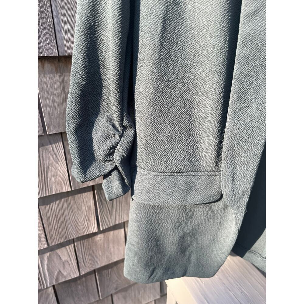 BAR III, Open Sweater, Dress Jacket, Green, Medium, Shoulder Pads - Picture 3 of 6